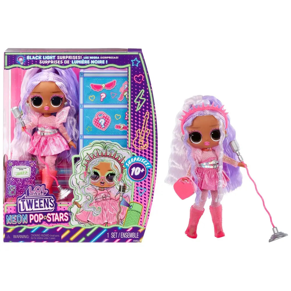 L.O.L. Surprise! Tweens Neon Pop Stars – Kitty K Fashion Doll LOL Surprise