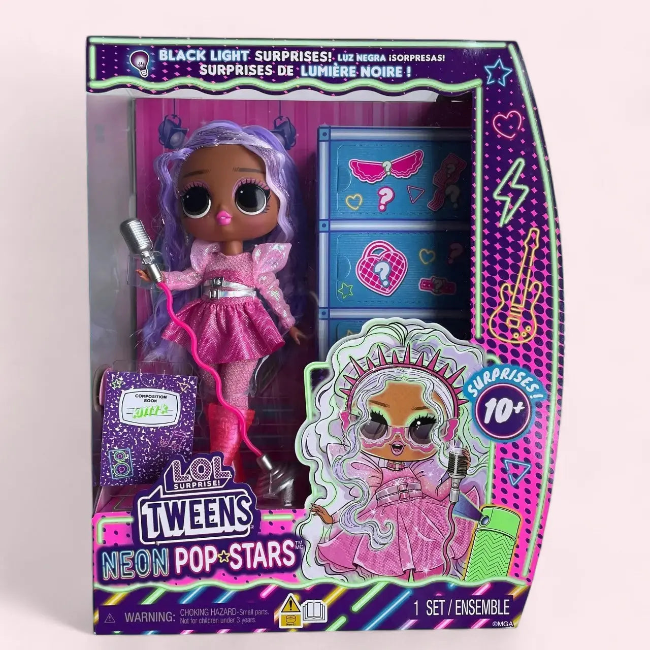 L.O.L. Surprise! Tweens Neon Pop Stars – Kitty K Fashion Doll LOL Surprise