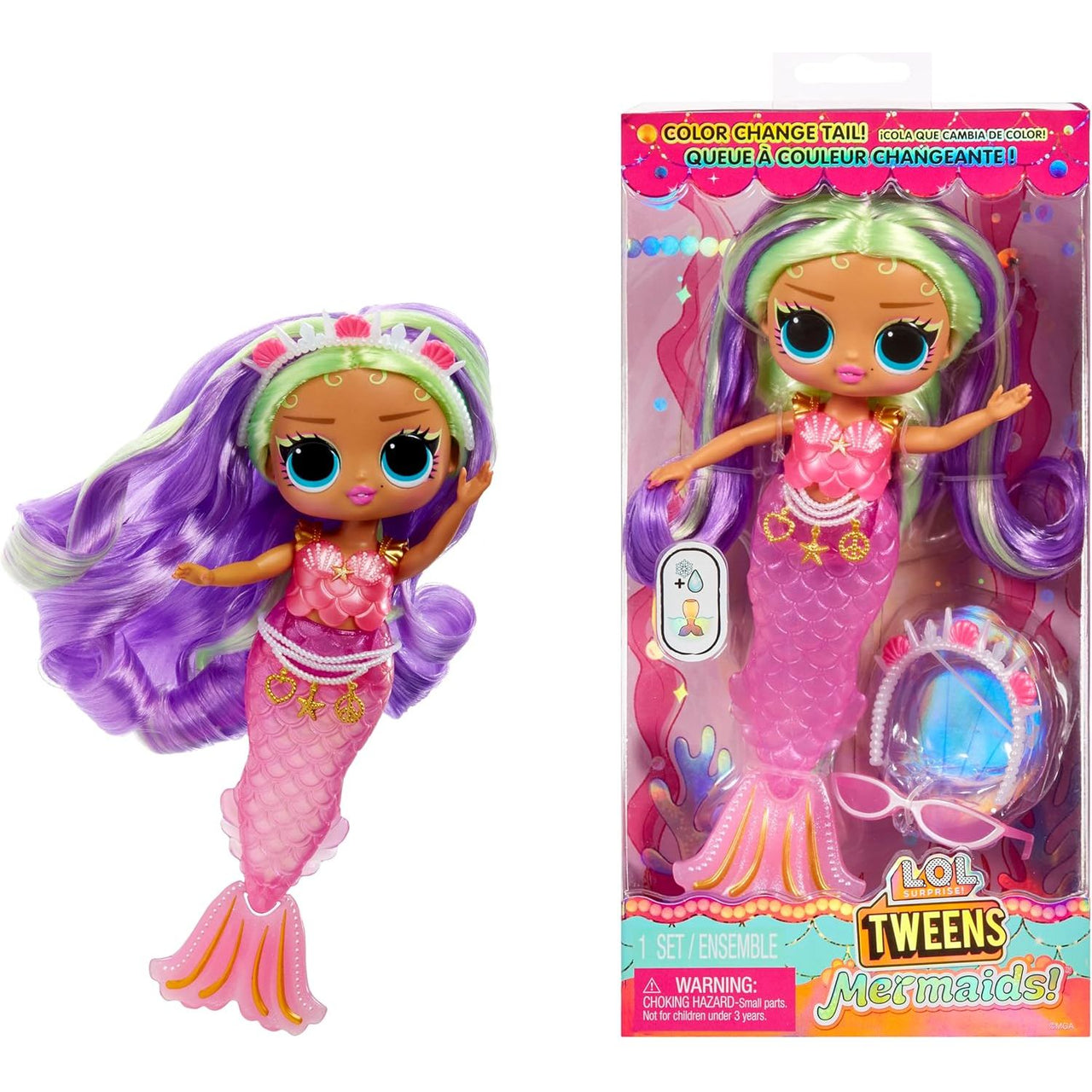 L.O.L Surprise Tweens Mermaid Doll - Cleo Cove LOL Surprise
