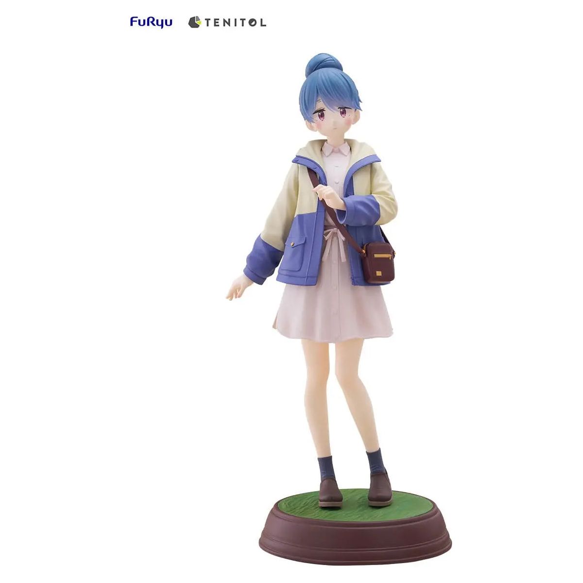 Laid-Back Camp Tenitol PVC Statue Rin Shima 23 cm Furyu