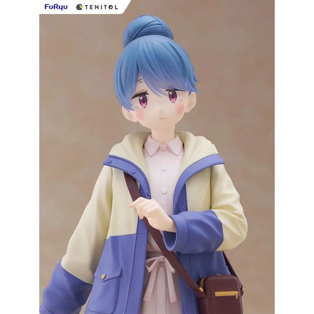 Laid-Back Camp Tenitol PVC Statue Rin Shima 23 cm Furyu