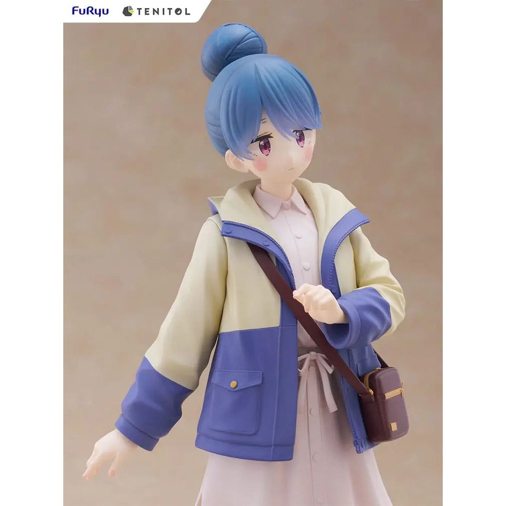 Laid-Back Camp Tenitol PVC Statue Rin Shima 23 cm Furyu