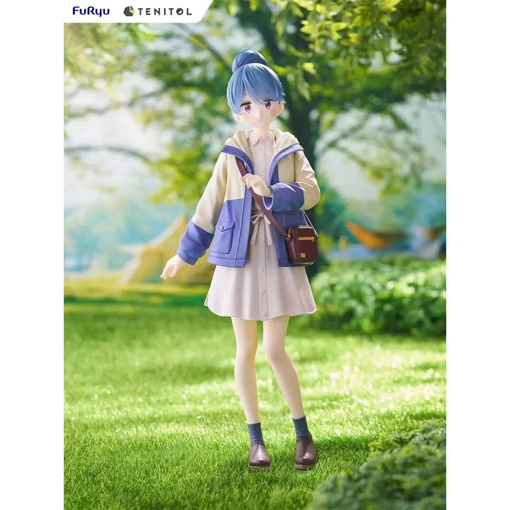 Laid-Back Camp Tenitol PVC Statue Rin Shima 23 cm Furyu