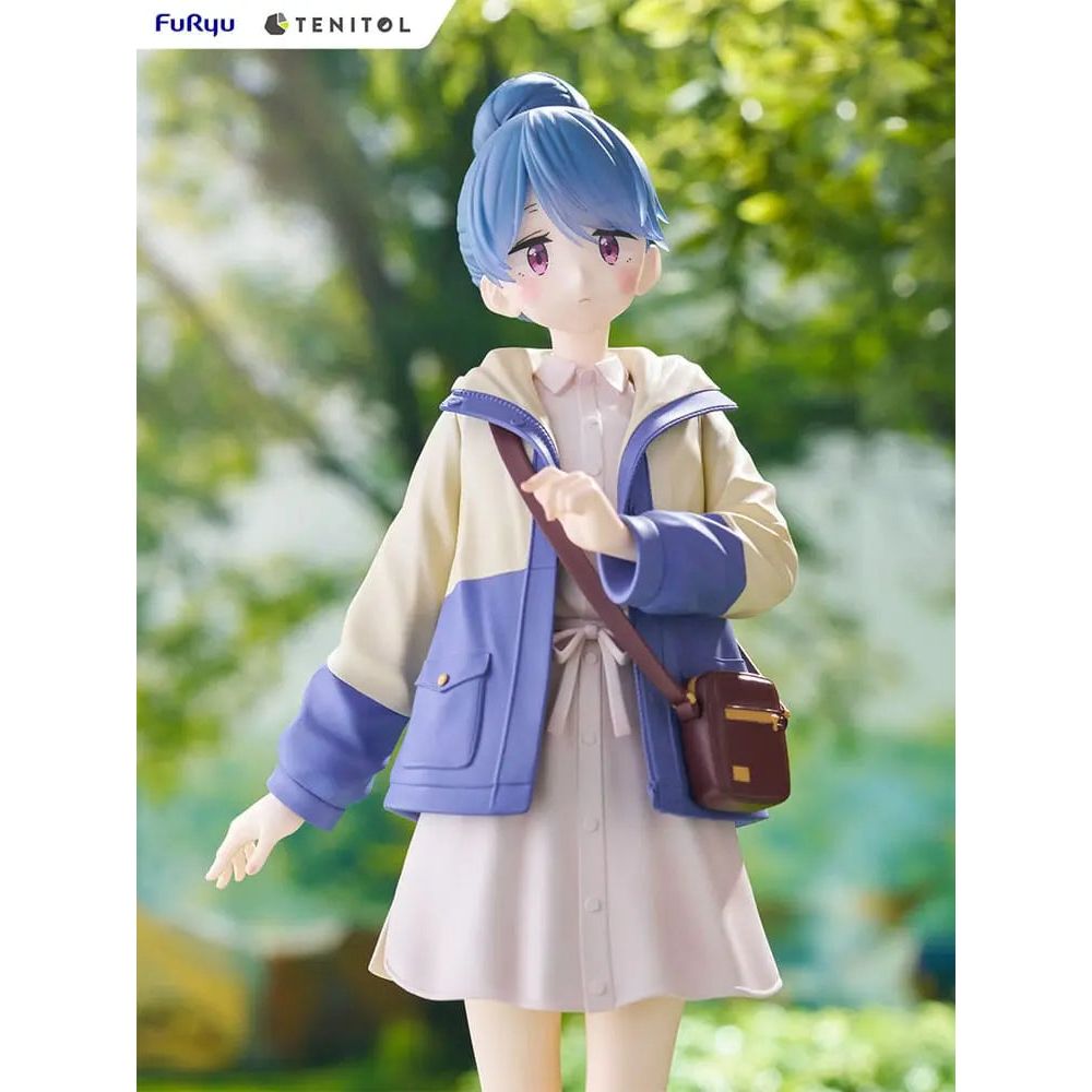 Laid-Back Camp Tenitol PVC Statue Rin Shima 23 cm Furyu