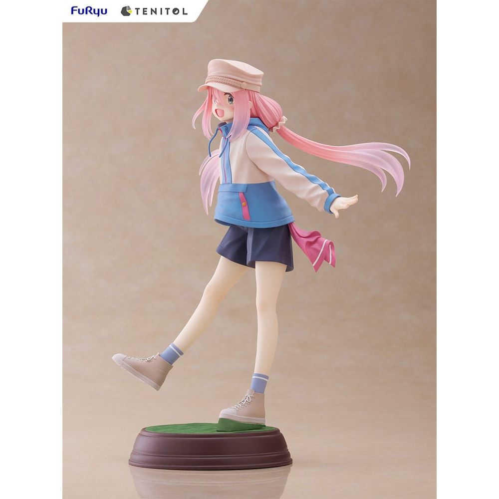 Laid-Back Camp Tenitol PVC Statue Nadeshiko Kagamihara 22 cm Furyu