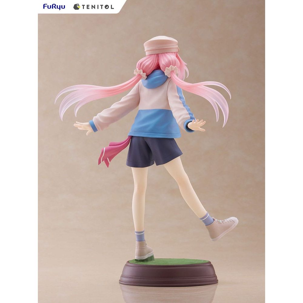 Laid-Back Camp Tenitol PVC Statue Nadeshiko Kagamihara 22 cm Furyu