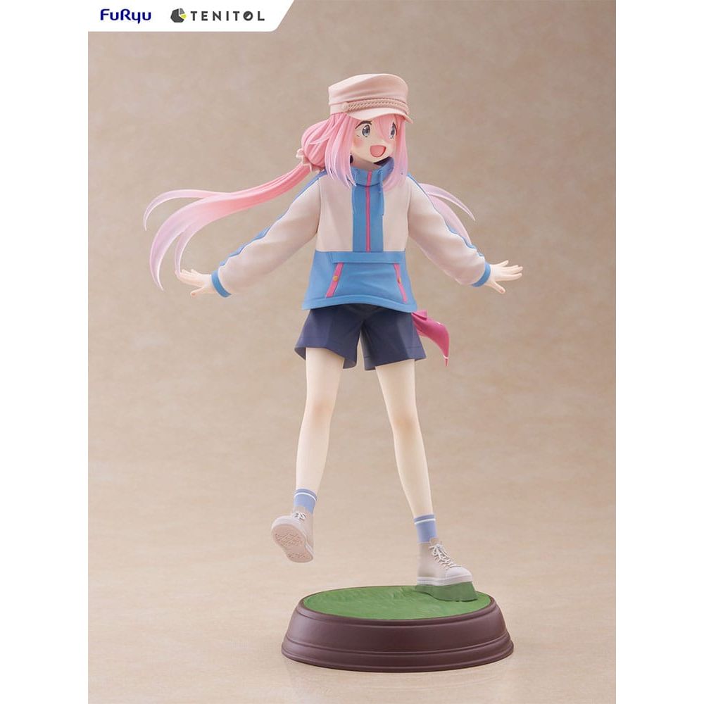 Laid-Back Camp Tenitol PVC Statue Nadeshiko Kagamihara 22 cm Furyu