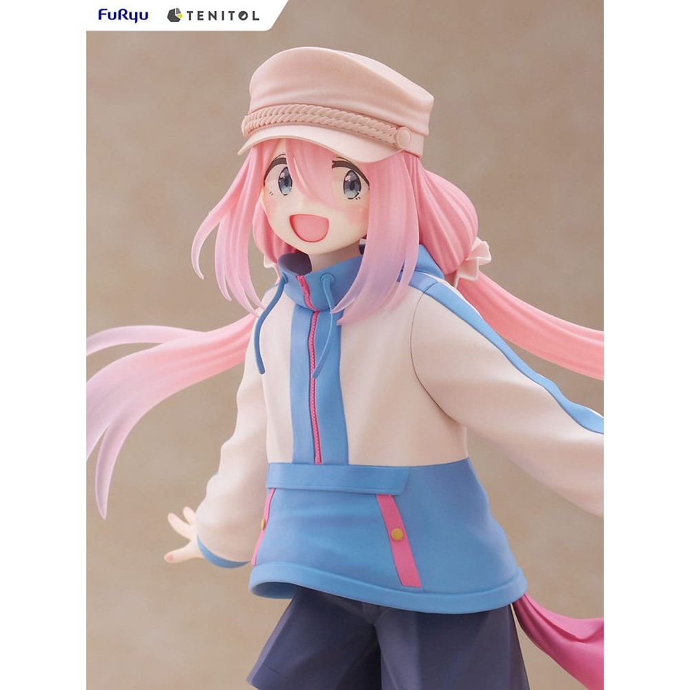 Laid-Back Camp Tenitol PVC Statue Nadeshiko Kagamihara 22 cm Furyu