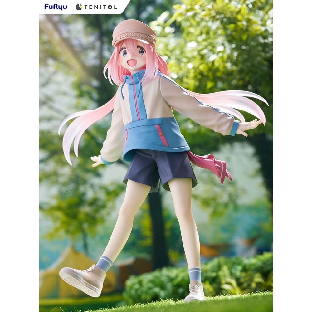 Laid-Back Camp Tenitol PVC Statue Nadeshiko Kagamihara 22 cm Furyu