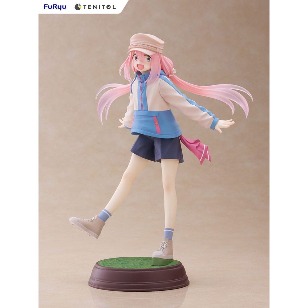 Laid-Back Camp Tenitol PVC Statue Nadeshiko Kagamihara 22 cm Furyu