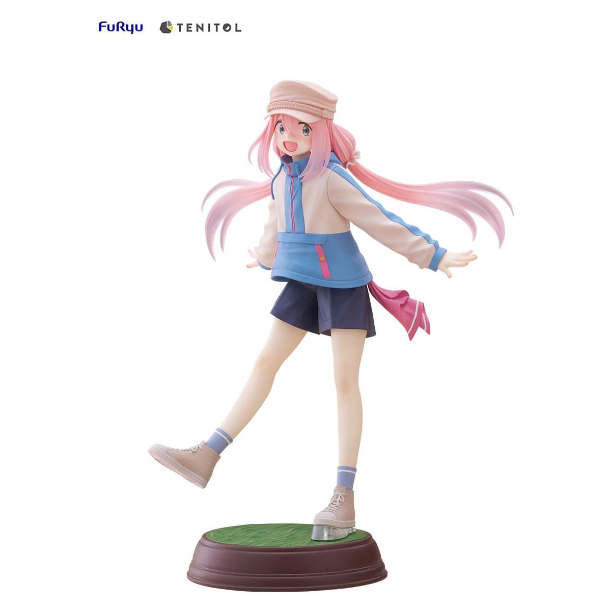 Laid-Back Camp Tenitol PVC Statue Nadeshiko Kagamihara 22 cm Furyu