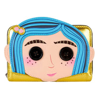 Thumbnail for Laika by Loungefly Wallet Coraline Doll Cosplay Loungefly