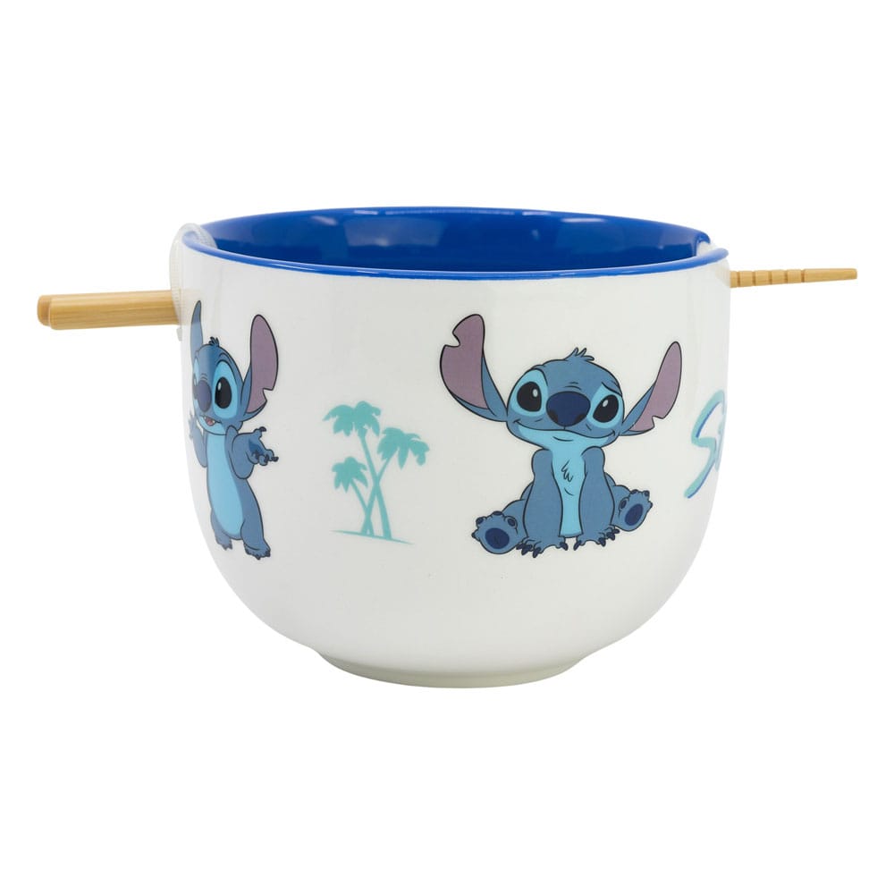 Lilo & Stitch Ramen Bowl with Chopsticks Stitch Stor