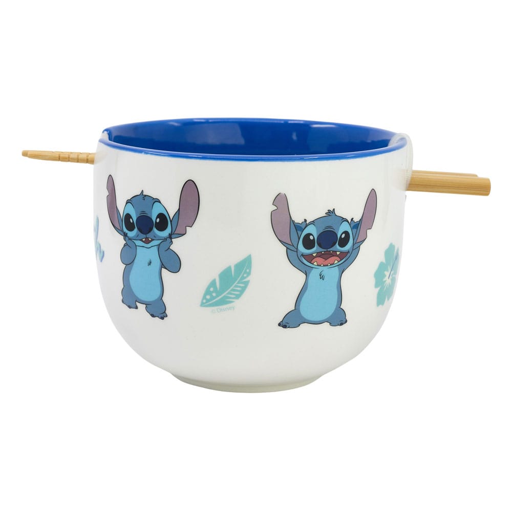 Lilo & Stitch Ramen Bowl with Chopsticks Stitch Stor