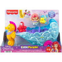 Thumbnail for Little People Ariel’s Light-Up Sea Carriage Playset Fisher-Price