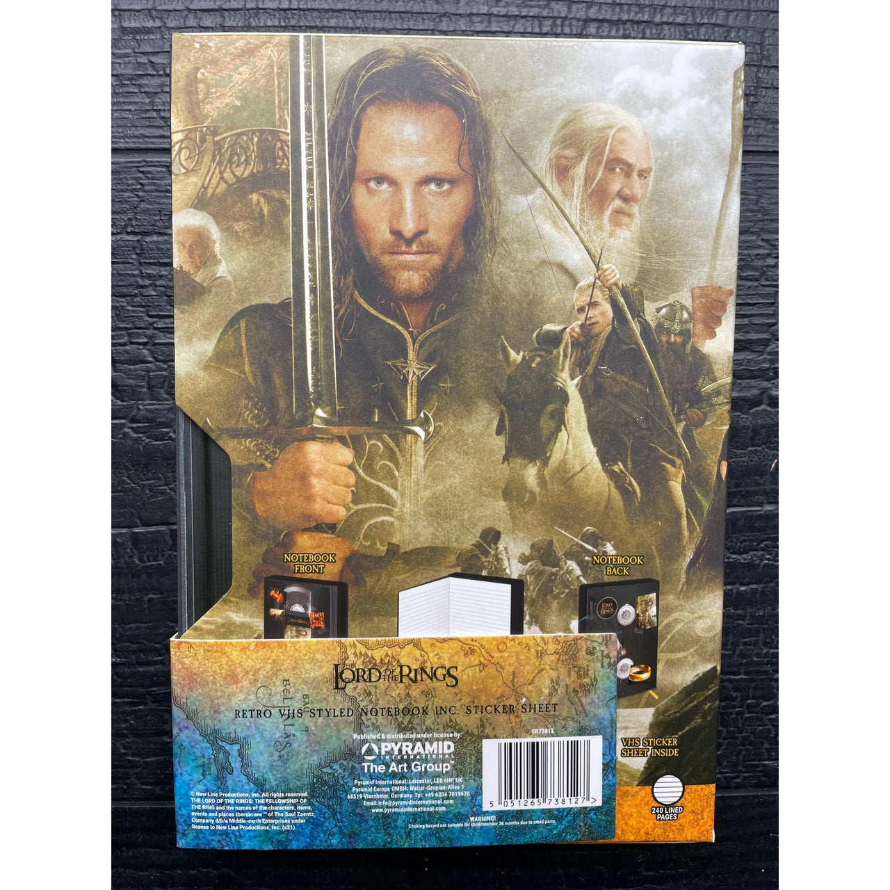 Lord of the Rings (VHS) A5 Premium Notebook Pyramid International