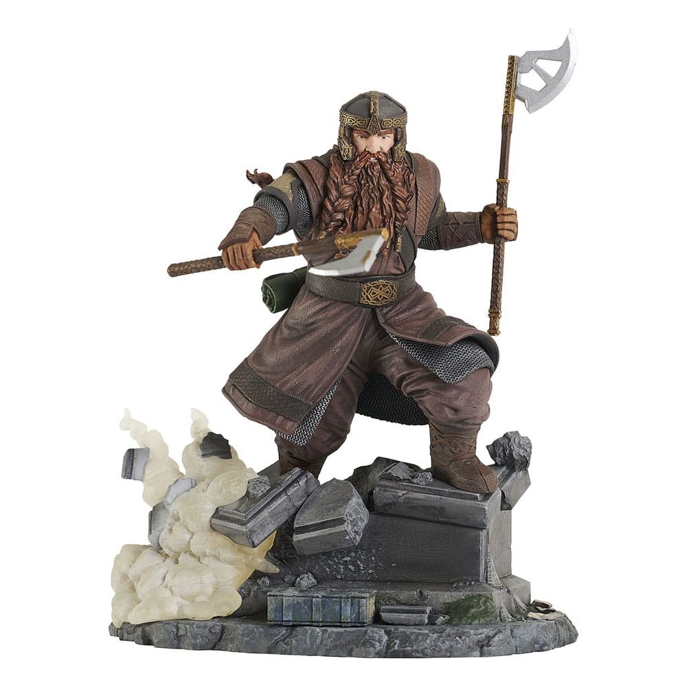 Lord of the Rings Deluxe Gallery PVC Statue Gimli 20 cm Diamond Select Toys