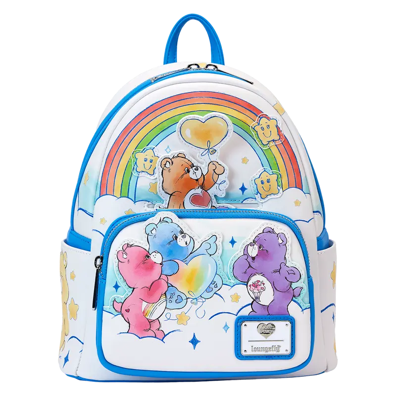 Loungefly Care Bears Care-A-Lot Rainbow Mini Backpack Loungefly