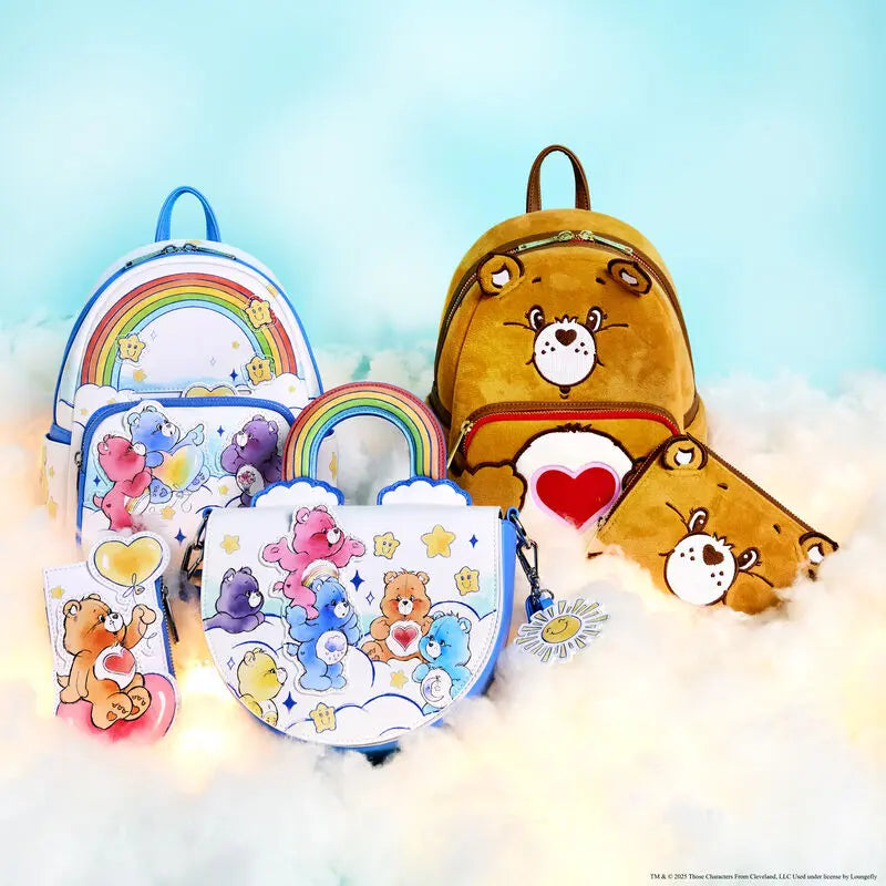 Loungefly Care Bears Care-A-Lot Rainbow Mini Backpack Loungefly