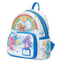 Thumbnail for Loungefly Care Bears Care-A-Lot Rainbow Mini Backpack Loungefly