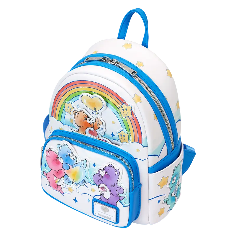 Loungefly Care Bears Care-A-Lot Rainbow Mini Backpack Loungefly