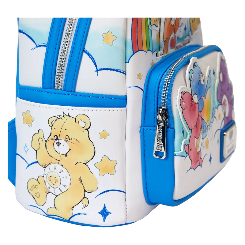 Loungefly Care Bears Care-A-Lot Rainbow Mini Backpack Loungefly