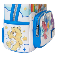 Thumbnail for Loungefly Care Bears Care-A-Lot Rainbow Mini Backpack Loungefly