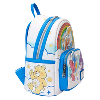 Thumbnail for Loungefly Care Bears Care-A-Lot Rainbow Mini Backpack Loungefly