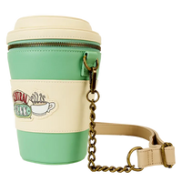 Thumbnail for Loungefly Friends Central Perk To-Go Coffee Cup Figural Scented Crossbody Bag Loungefly