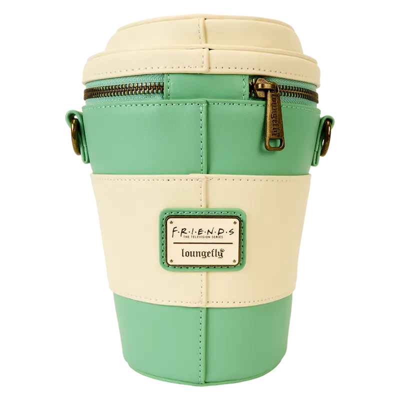 Loungefly Friends Central Perk To-Go Coffee Cup Figural Scented Crossbody Bag Loungefly