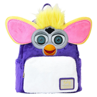 Thumbnail for Loungefly Furby Plush Cosplay Lenticular Mini Backpack Loungefly