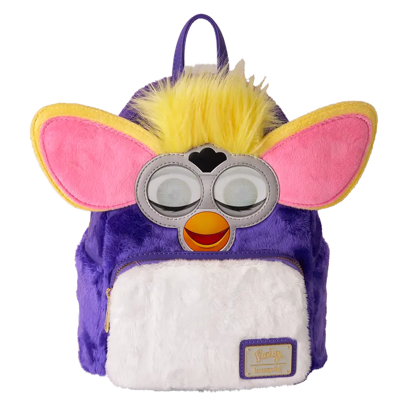 Loungefly Furby Plush Cosplay Lenticular Mini Backpack Loungefly