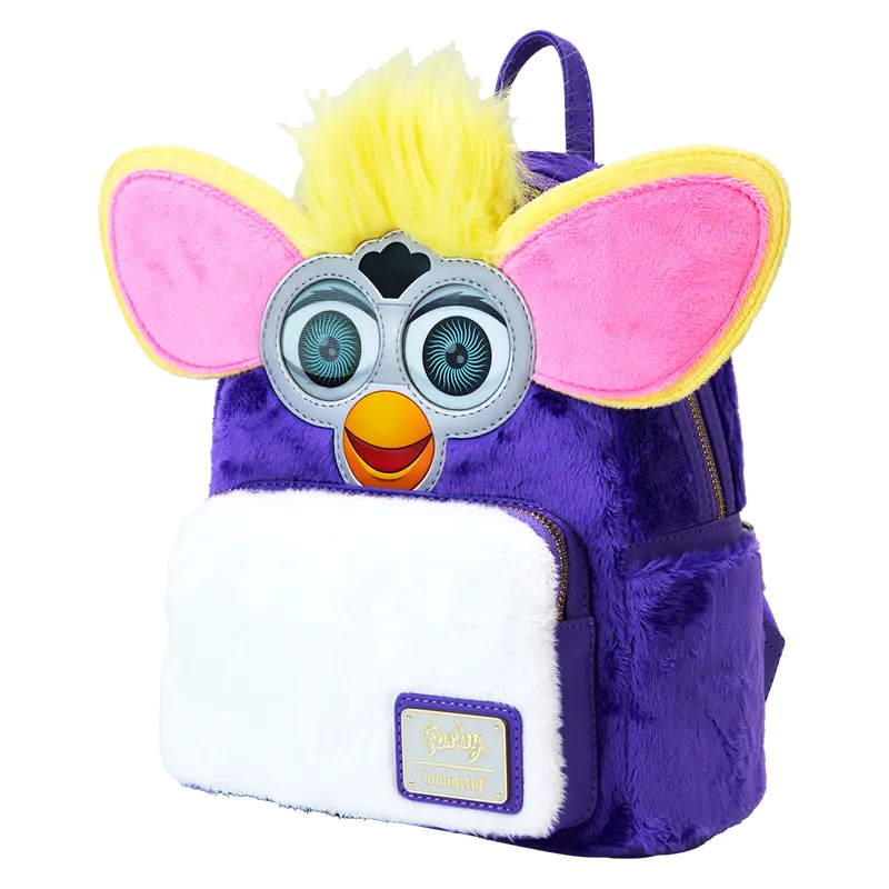 Loungefly Furby Plush Cosplay Lenticular Mini Backpack Loungefly