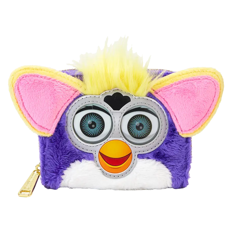 Loungefly Furby Plush Cosplay Lenticular Zip Around Wallet Loungefly