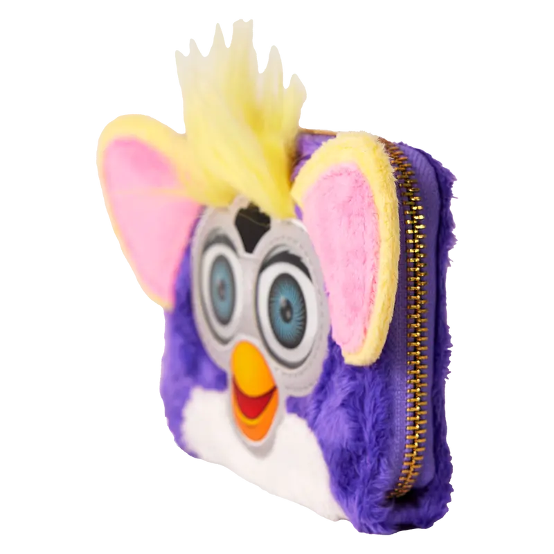 Loungefly Furby Plush Cosplay Lenticular Zip Around Wallet Loungefly