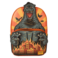 Thumbnail for Loungefly Godzilla Attack Full-Size Backpack Loungefly