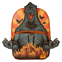 Thumbnail for Loungefly Godzilla Attack Full-Size Backpack Loungefly