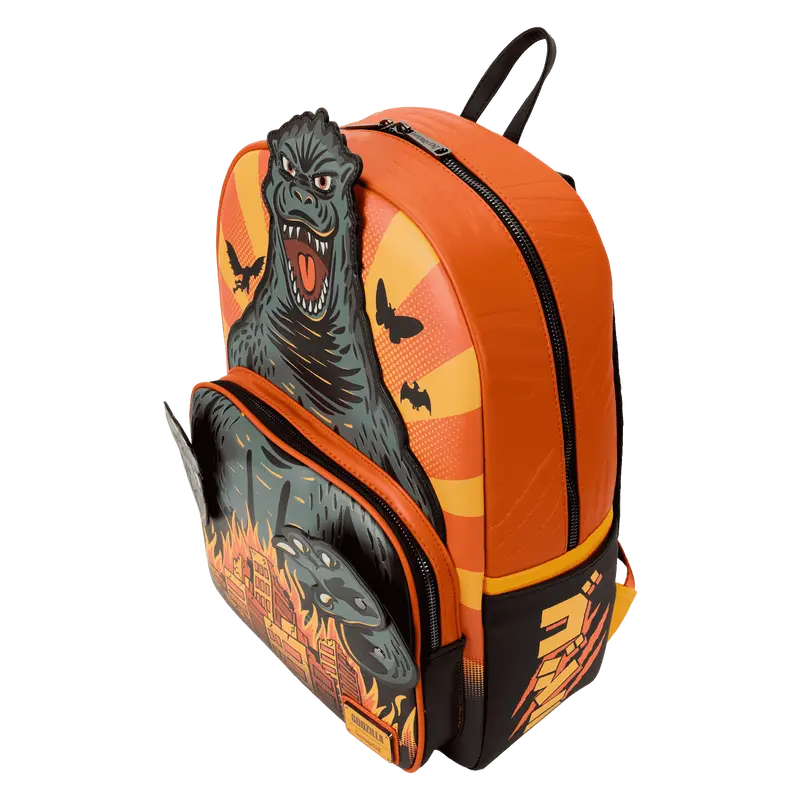 Loungefly Godzilla Attack Full-Size Backpack Loungefly