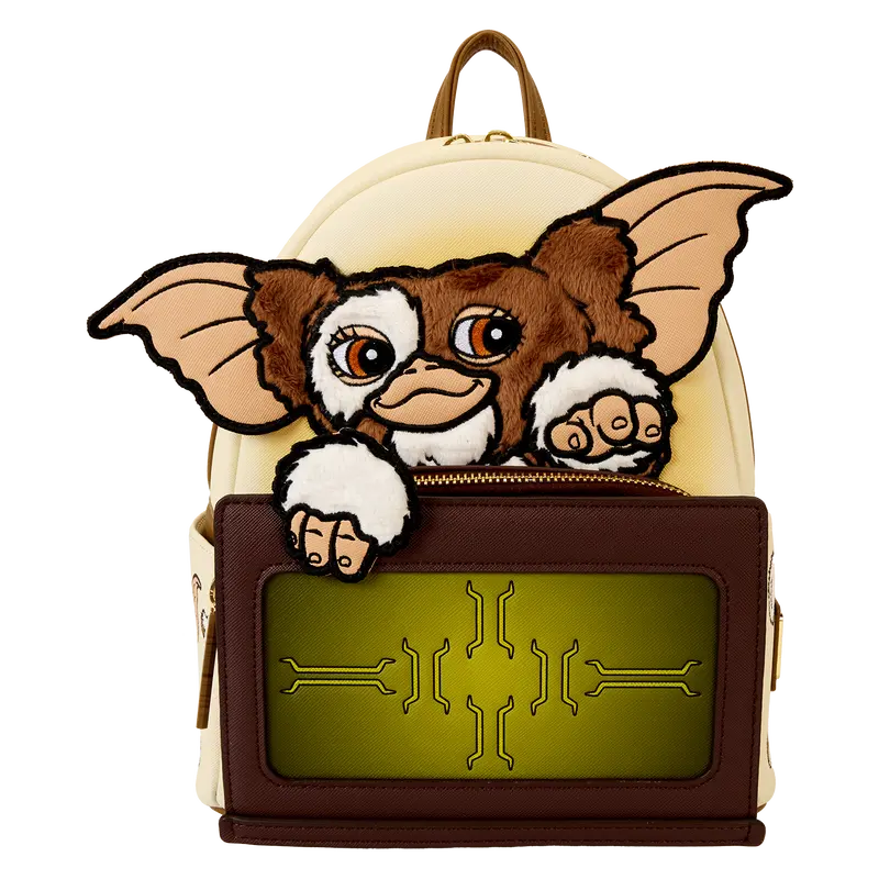 Loungefly Gremlins 40th Anniversary Gizmo Mogwai Box Mini Backpack Loungefly