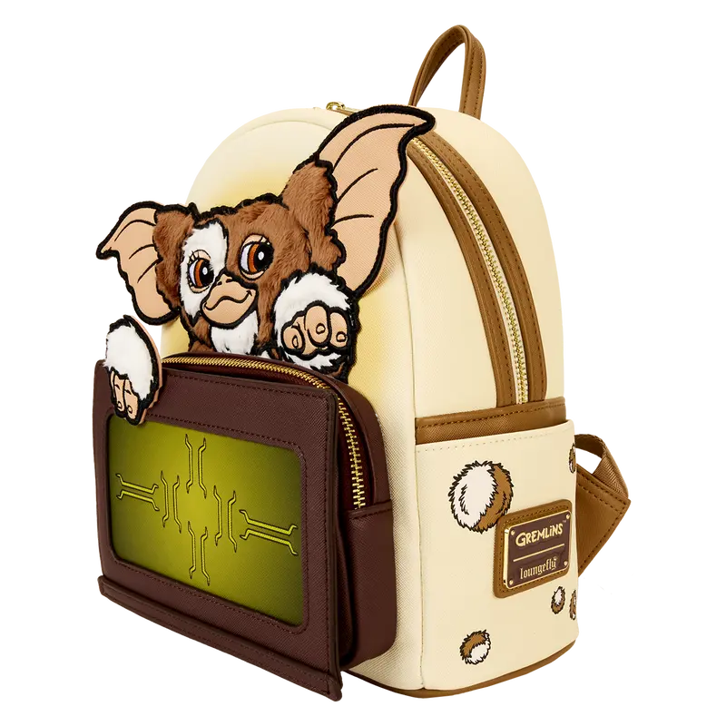 Loungefly Gremlins 40th Anniversary Gizmo Mogwai Box Mini Backpack Loungefly