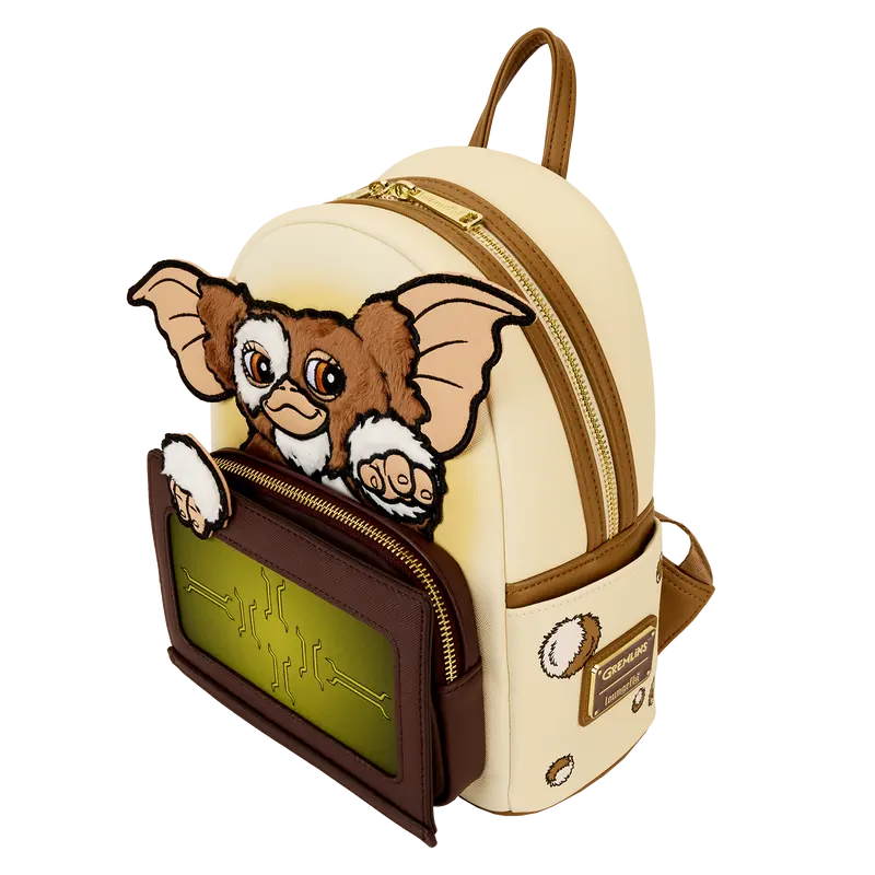 Loungefly Gremlins 40th Anniversary Gizmo Mogwai Box Mini Backpack Loungefly