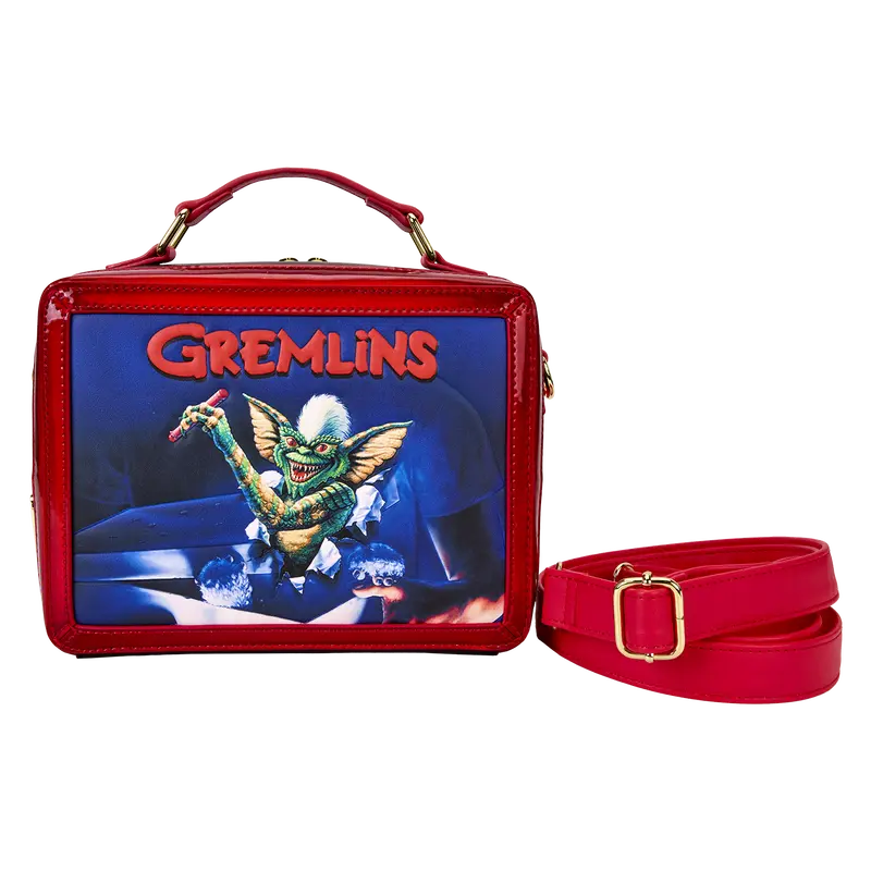 Loungefly Gremlins 40th Anniversary Vintage Lunchbox Crossbody Bag Loungefly