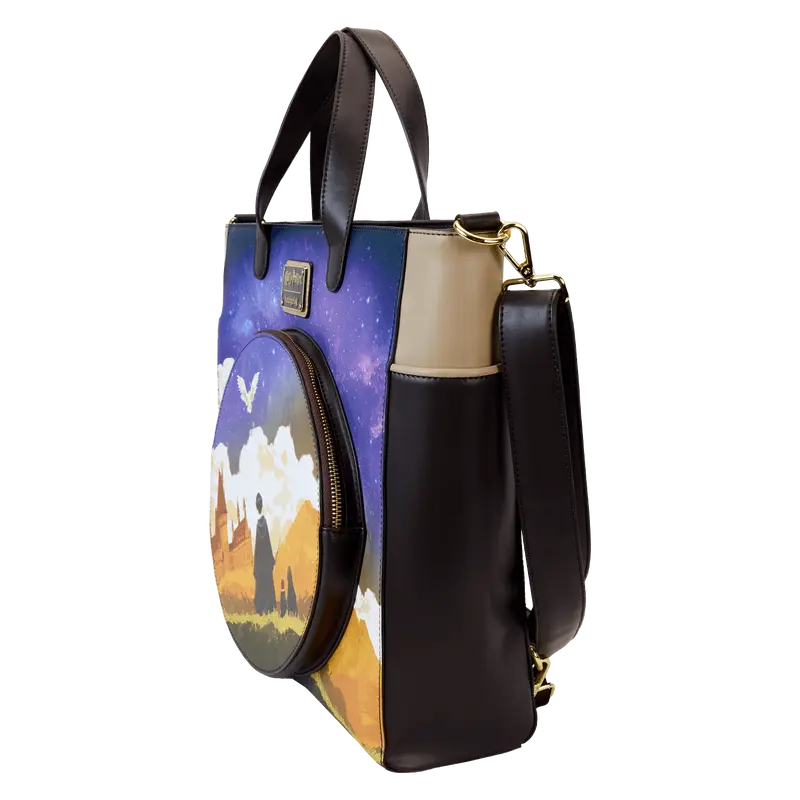 Loungefly Harry Potter Hogwarts Starry Sky Convertible Backpack & Tote Bag Loungefly