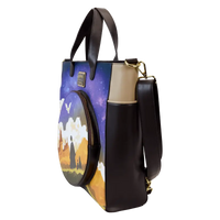 Thumbnail for Loungefly Harry Potter Hogwarts Starry Sky Convertible Backpack & Tote Bag Loungefly