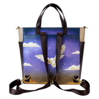 Thumbnail for Loungefly Harry Potter Hogwarts Starry Sky Convertible Backpack & Tote Bag Loungefly