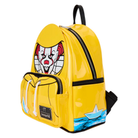 Thumbnail for Loungefly It Pennywise Raincoat Cosplay Glow Mini Backpack Loungefly