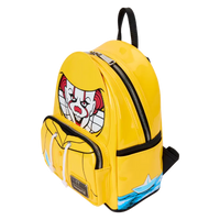 Thumbnail for Loungefly It Pennywise Raincoat Cosplay Glow Mini Backpack Loungefly