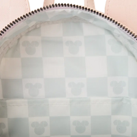 Thumbnail for Loungefly Minnie Mouse Checkered Texture Mini Backpack Loungefly