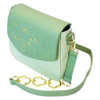 Thumbnail for Loungefly Peter Pan Tinker Bell Clover Crossbody Bag Loungefly