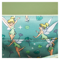 Thumbnail for Loungefly Peter Pan Tinker Bell Clover Crossbody Bag Loungefly